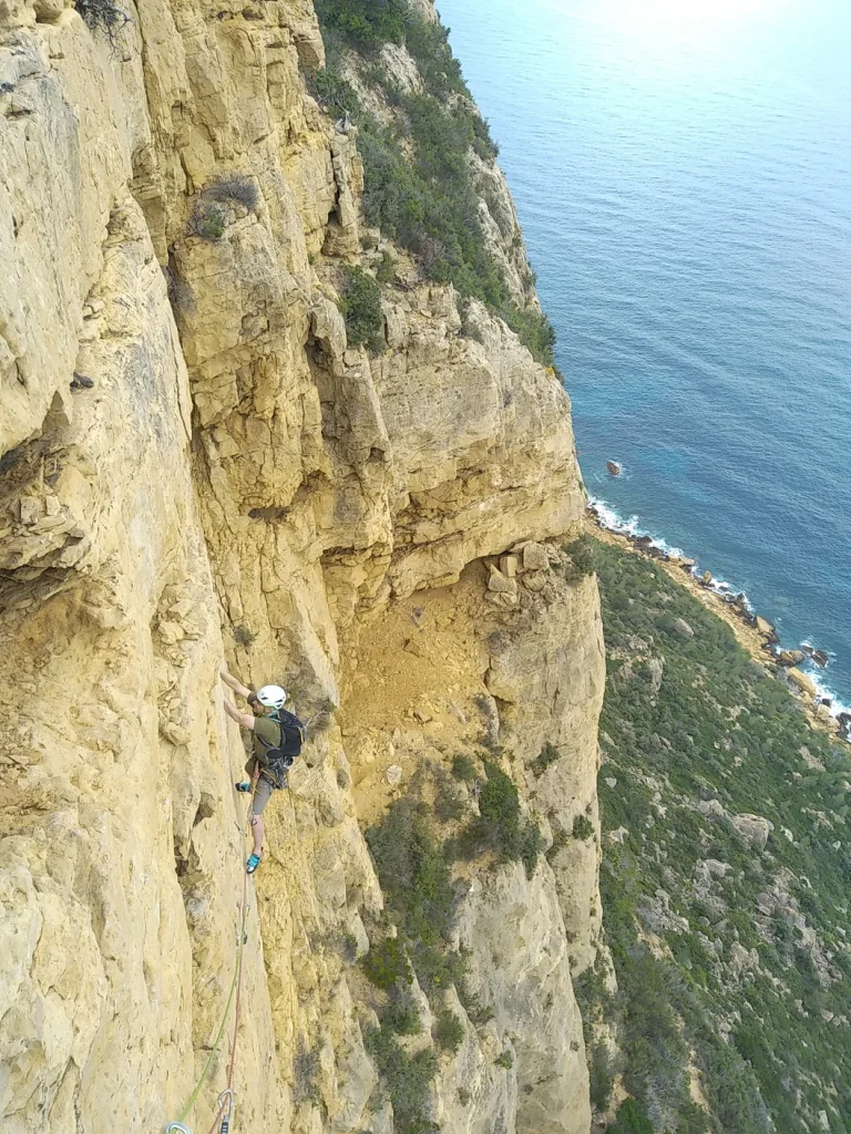 la trav technique en 6b+